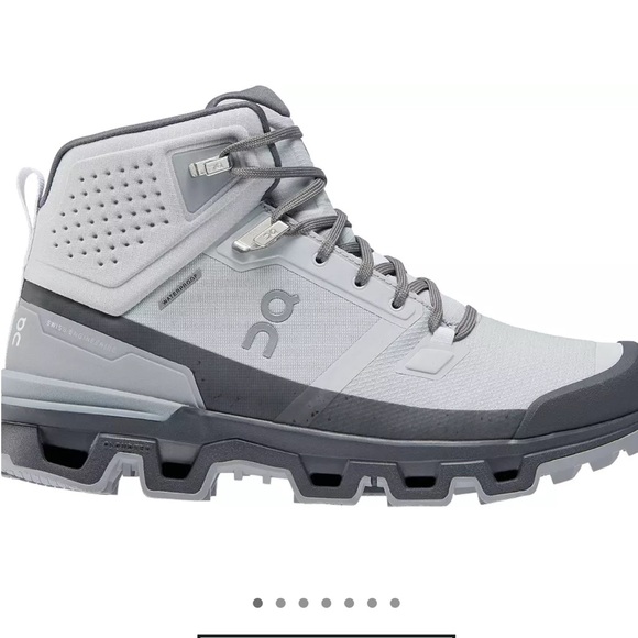⭐️ On Cloudrock 2 Waterproof Hiking Boots – Glacier – Women’s 7 / EU 38 - Picture 1 of 9